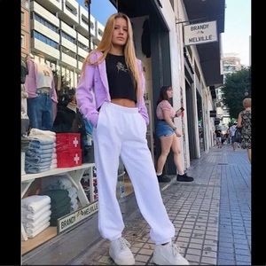 Brandy Melville Rosa Sweatpants